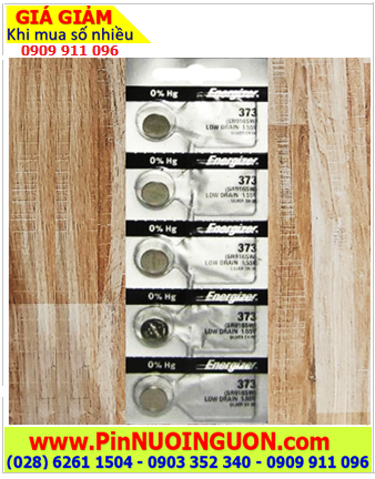 COMBO 01vỉ 5viên Energizer SR916SW-Pin 373 Silver Oxide 1.55v chính hãng |TẠM HẾT HÀNG